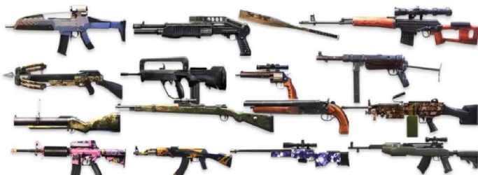 Jenis Senjata Free Fire